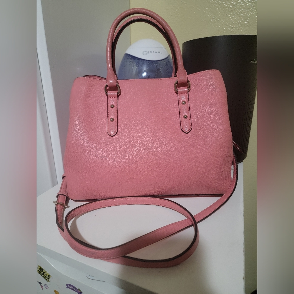 Kate Spade Larchmont Avenue Evangelie Leather Handbag - Picture 5 of 16